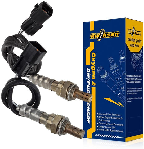 2pcs Upstream and Downstream O2 Oxygen Sensor 1 Sensor 2 Replacement for Mitsubishi Montero Sport 3.0L Exc. Calif.1997 1998 1999 2000