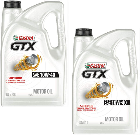 La Rosticceria GTX 10W-40 Conventional Motor Oil, 5 Quart (Pack of 2)