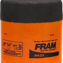 FRAM Extra Guard PH30, 10K Mile Change Interval Spin-On Oil Filter