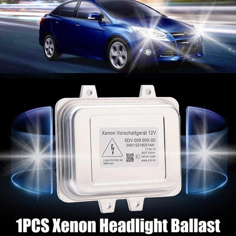 Xenon HID Headlight Ballast Replacement Control Unit Module Fits 5DV00900000 5DV 009 000-00 15782392 12767670 D1S D1R Bulb Lamp For 2007-2009 Dodge Sprinter 2500/3500, 3 Year Warranty