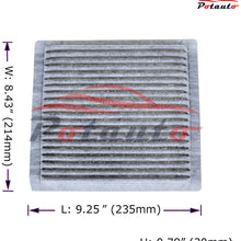 POTAUTO MAP 1005W (CF10138) High Performance Car Cabin Air Filter Compatible Aftermarket Replacement Part