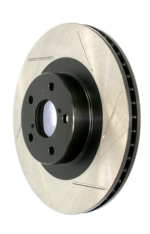 StopTech 126.66042SL Sport Slotted Brake Rotor; Front Left