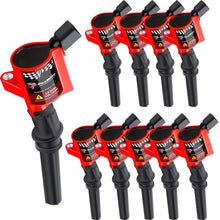 CarBole DG508 Ignition Coil Packs 10 Pack Coil-on-Plug Fits for Ford F150 Lincoln Mercury 1997-2017 4.6L 5.4L and 6.8L Reference Part Number DG508 DG457 C1454 FD503