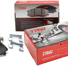 TRW TPC1630 Black Premium Ceramic Rear Disc Brake Pad Set