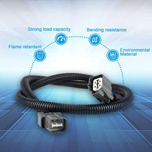 Extension Harness 4 Wires for Upstream Downstream O2 Oxygen Sensor Fit Honda Civic Accord CR-V Prelude Odyssey Pilot Acura MDX
