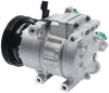 New Mando 10A1080 AC Compressor with Clutch Original Equipment (Pre-filled Oil)