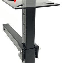 MAXXHAUL 80356 Hitch Mount Vise Plate/Holder (with Adjustable Height)