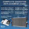 Complete Radiator Compatible with 1994-2002 Saturn SC1 SC2, for 1994-2002 Saturn SL SL1 SL2, for 1994-2001 Saturn SW1 SW2 Series 1.9L L4 4Cyl DWRD1020