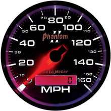 Auto Meter 7588 Phantom II 3-3/8" 160 mph In-Dash Electric Programmable Speedometer