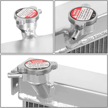 DNA Motoring RA-JEEPTJ-2 2-Row Full Aluminum Radiator