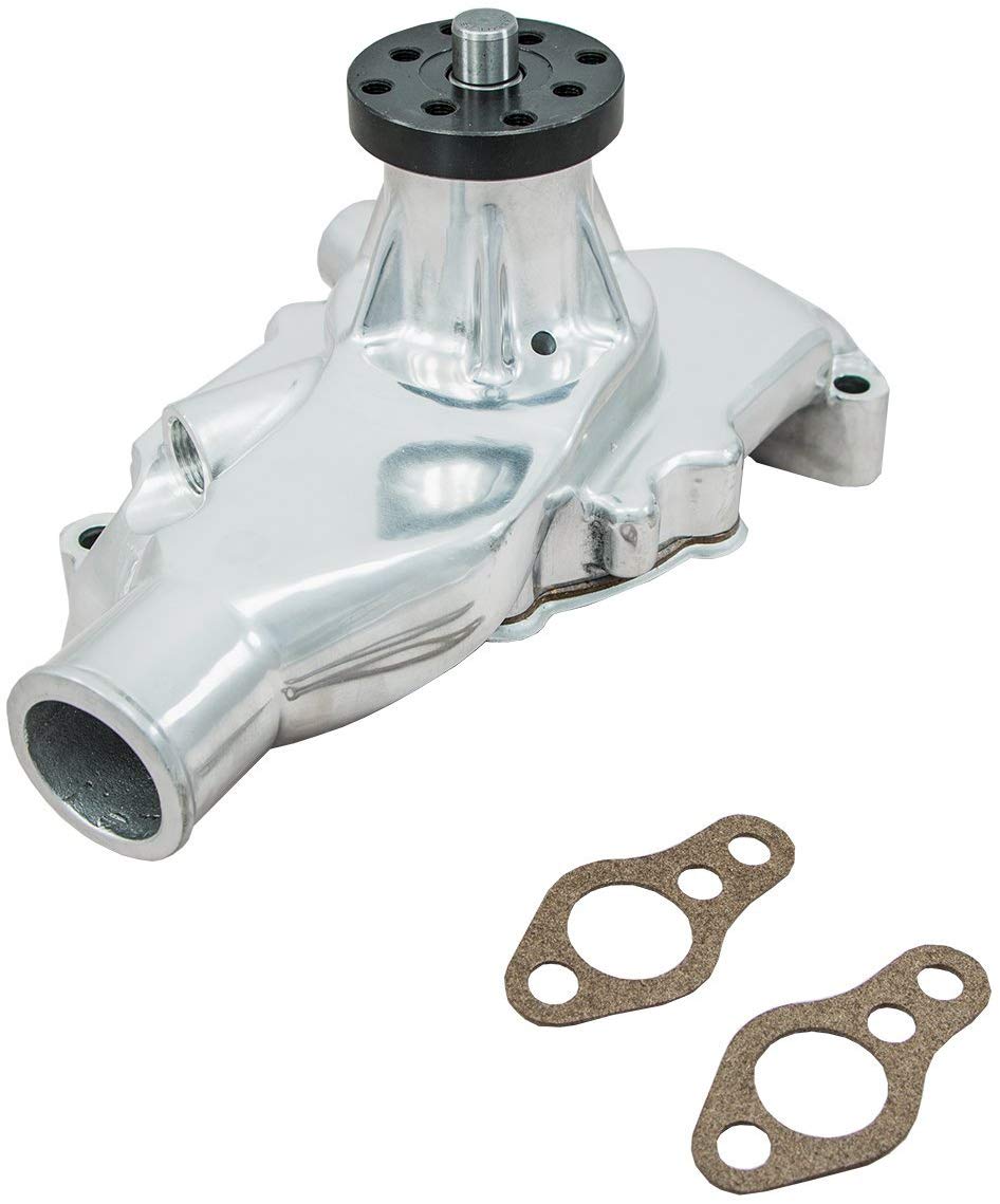 Top Street Performance HC8011P Polished Finish Short Water Pump