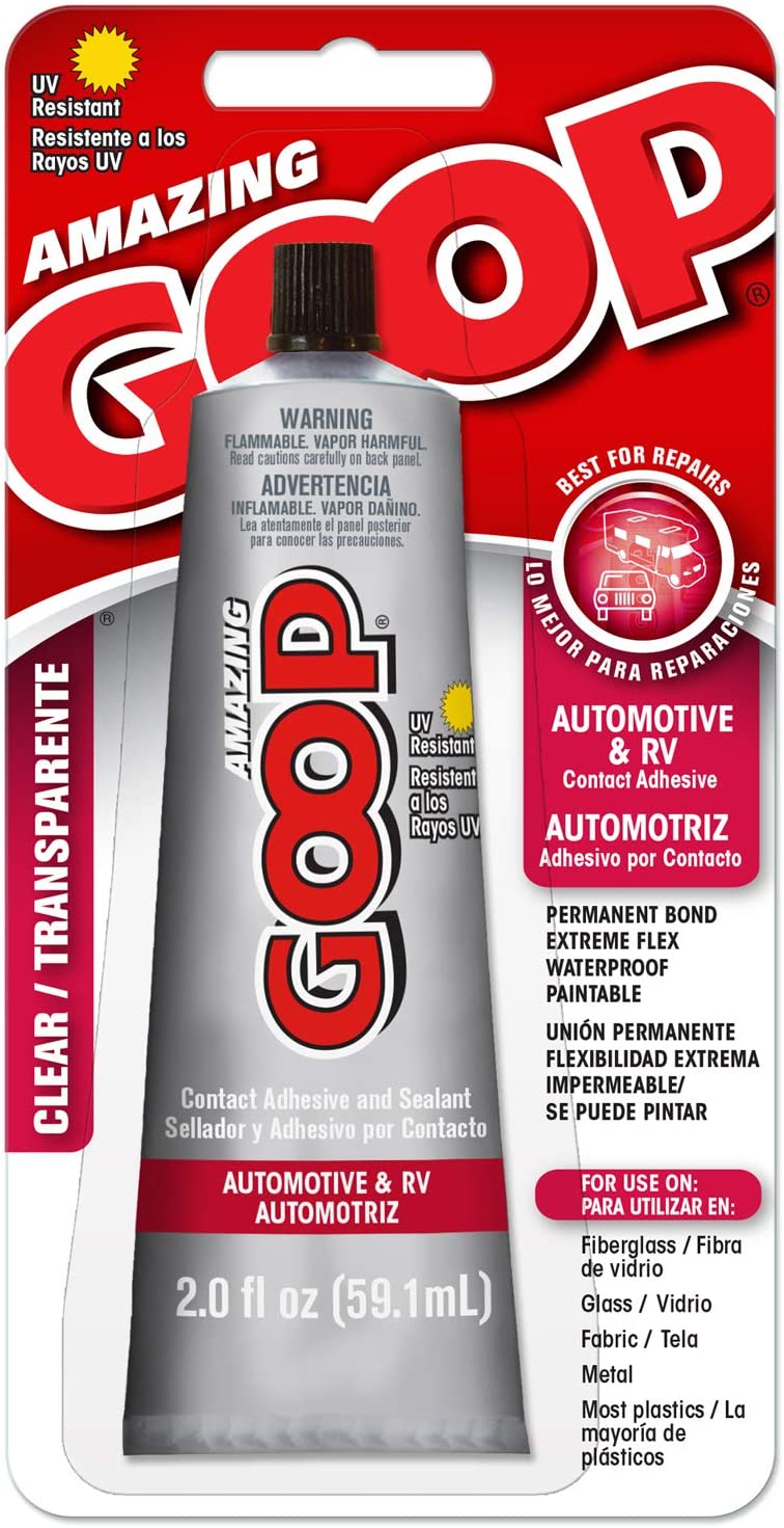 Amazing Goop 161021 Automotive/RV Adhesive, 2 fl. oz.