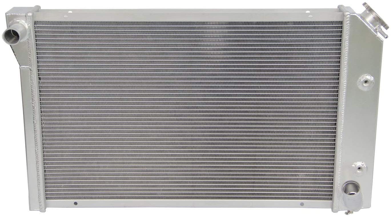 ZC718 3 Rows All Aluminum Radiator Fit 1977 78 79 80 81 82 Chevy Corvette V8 5.0/5.7L