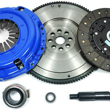 PPC RACING 2 CLUTCH KIT & FLYWHEEL FOR 89-91 HONDA CIVIC CRX 1.5L 1.6L