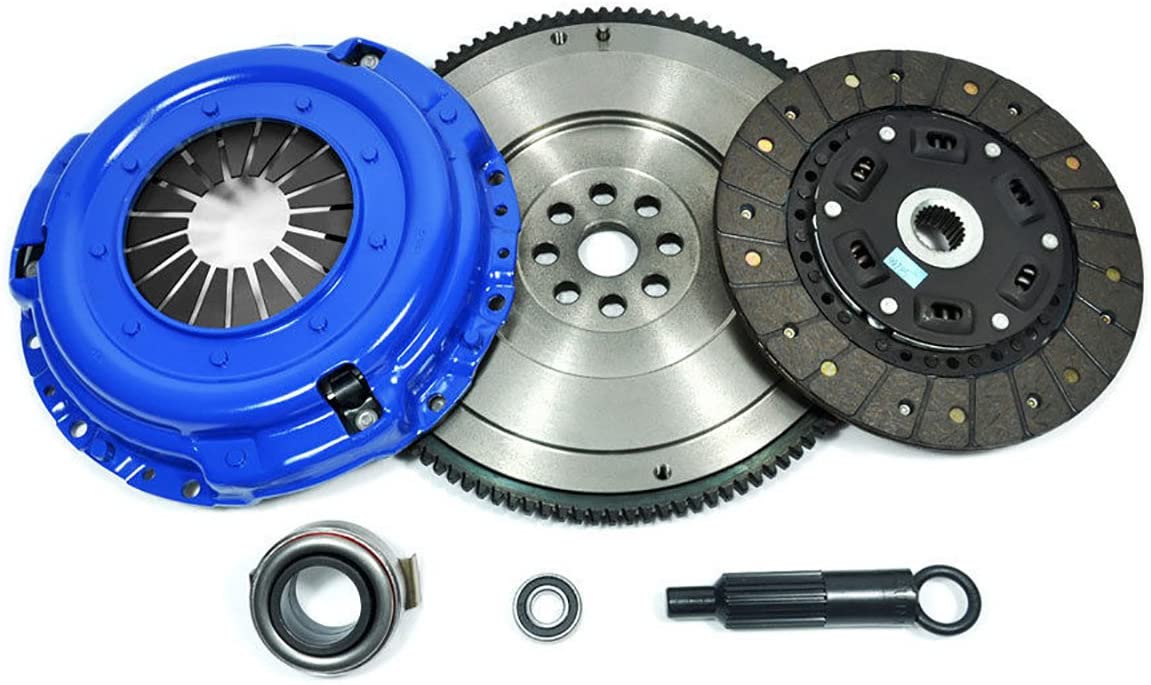 PPC RACING 2 CLUTCH KIT & FLYWHEEL FOR 89-91 HONDA CIVIC CRX 1.5L 1.6L