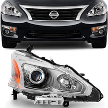For 13-15 Altima 4 Doors Sedan Halogen Type Headlight Lamp Passenger Right Side Direct Replacement