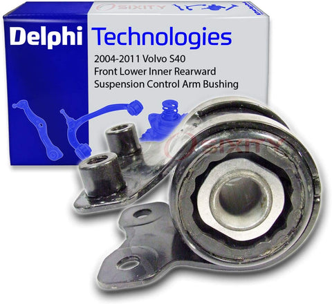 Delphi Front Lower Inner Rearward Suspension Control Arm Bushing for 2004-2011 Volvo S40 - Spring Control Shock Strut