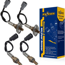Kwiksen 4pcs Oxygen Sensor Upstream Downstream O2 Sensor 1 2 Replacement for Toyota Tundra SR5 4.7L RWD 2000-2002/Toyota Tundra Limited-4.7L RWD 2001-2002/Lexus LX470 Base 4.7L 1998-2002