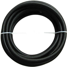 LY1122 Adcanced 10Ft/3M Black AN4 Nylon Braided Fuel Oil Coolant Gas Hose Lines 4 AN