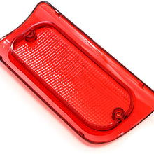 Third Brake Light Lens for 1994-2004 Compatible with Chevy GMC S10 Sonoma Regular Cab or Crew Cab Only Genuine RHA High Mount