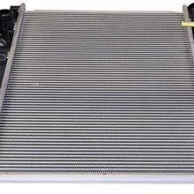 AutoShack RK756 26.3in. Complete Radiator Replacement for 1997-2001 Honda CR-V 2.0L