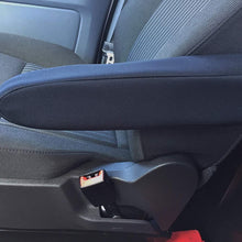 Auto Console Covers - Armest Cover (Pair) - Compatible with Ford Transit 150, 250, 350 Vans 2015-2019 - Waterproof Neoprene, Black