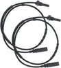 Strawman Auto 34526791225 Front Rear Right & Rear Left (2 pc) Premium ABS Wheel Speed Sensor for BMW
