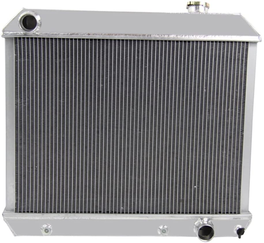 OzCoolingParts 3 Row Core Aluminum Radiator for 1961-1966 1962 63 64 65 Chevy GMC C/K 10 20 30 Trucks Suburban Pontiac Olds V8