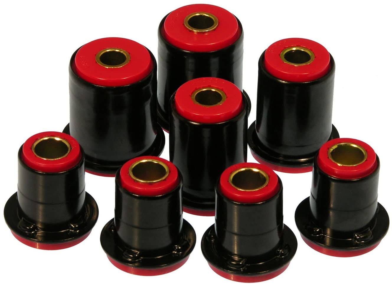 Prothane 7-230 Red Front Control Arm Bushing Kit with Shells