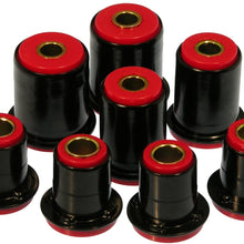 Prothane 7-230 Red Front Control Arm Bushing Kit with Shells