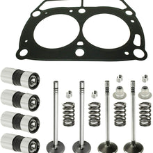 Caltric Camshaft and Cylinder Head Valve Gasket Kit Compatible With Polaris RZR S 800 EFI 2009 2010
