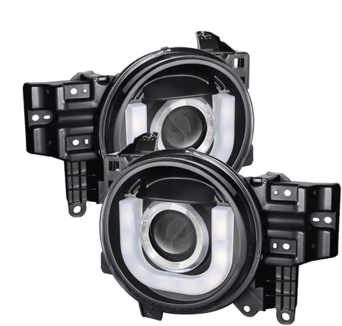 Spyder Auto 5075314 Projector Style Headlights Black/Clear