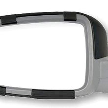 Fit System 80710 Snap-on Black Towing Mirror for Dodge RAM 1500/2500/3500 - Pair