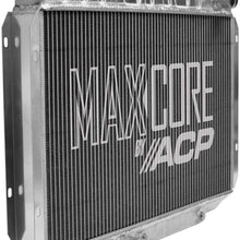 1967-70 Ford Mustang Aluminum Radiator 3 Row 390,428, 70-302,351CID Engine W/AC