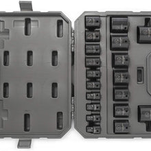 GEARWRENCH 20 Pc. 1/4" Drive 6 Point Standard & Deep Impact SAE Socket Set - 84900