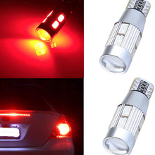 cciyu T10 LED Bulbs Bright Error Free 912 921 906 10SMD LED Bulbs LED Backup Reverse Light Bulb Parking Lights License Plate Lights,2Pack