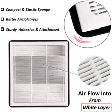 Double-Filtering Cabin Air Filter for Honda,Acura,Replacement for CF10134,CP134