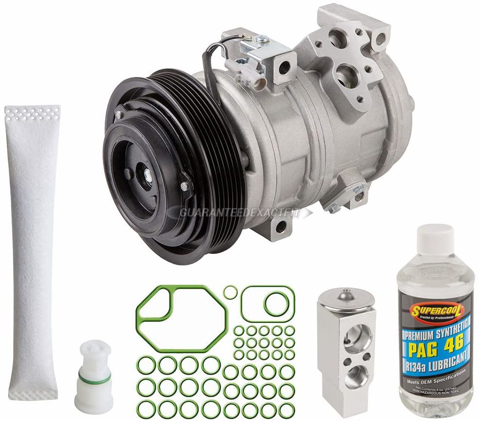 AC Compressor & A/C Kit For Toyota Camry Highlander Solara Avalon Lexus RX300 ES300 ES330 - BuyAutoParts 60-80230RK New