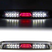 Youxmoto LED 3rd Brake Light High Mount Stop Light for 99-06 Chevrolet Silverado/GMC Sierra 1500-3500, 01-06 Chevrolet Silverado/GMC Sierra 1500-3500 HD Chrome Housing Smoke Lens