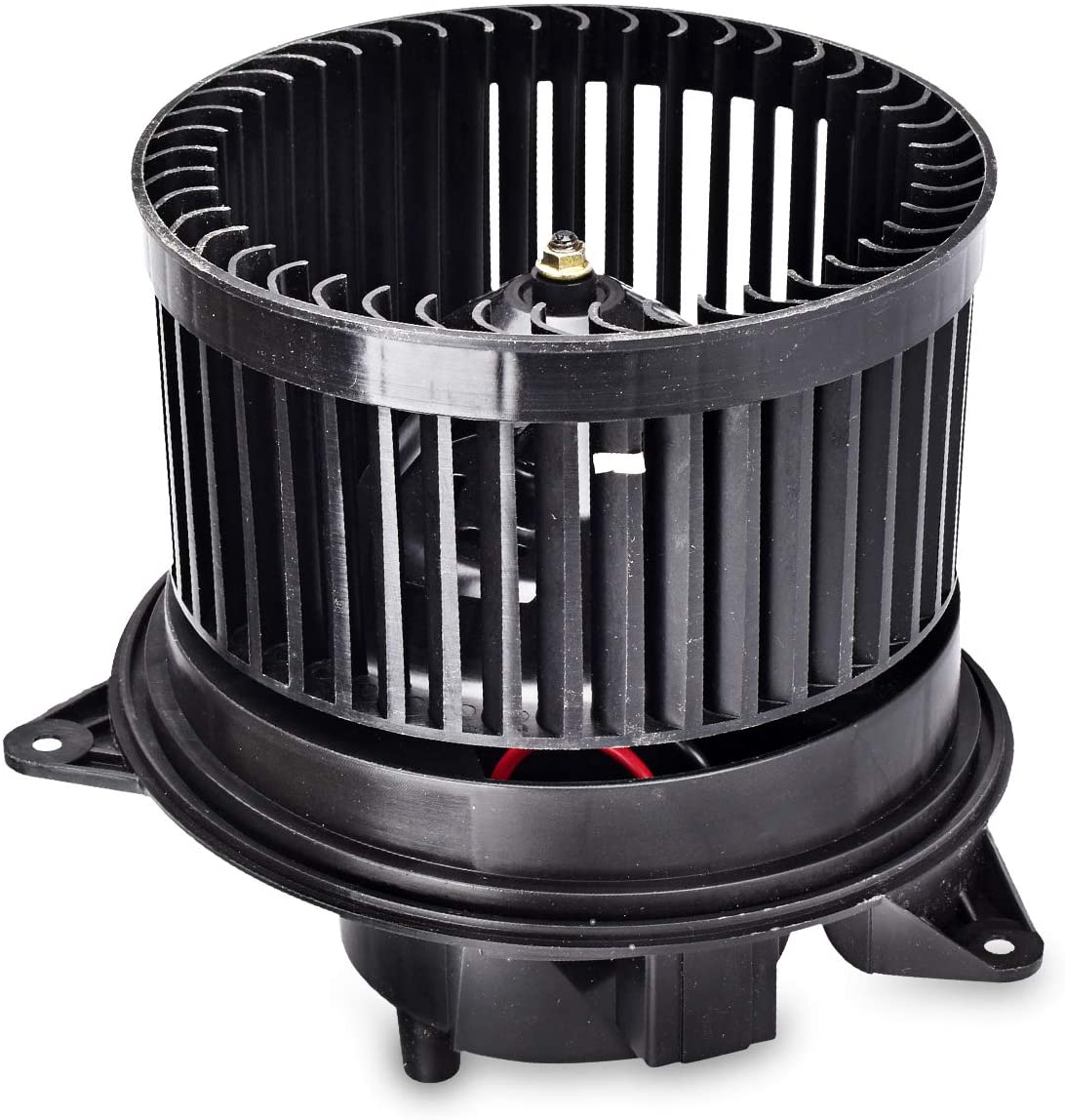 FAERSI HVAC Plastic Heater Blower Motor with Fan Cage Compatible with Ford Focus 2000-2007, Transit Connect 2010-2013,Jaguar X-Type 2002-2008 Front Blower Assembly 700105 2T1Z18568A