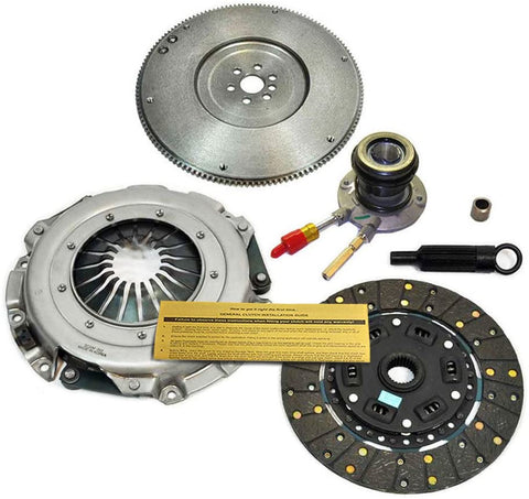 EFT CLUTCH KIT-SLAVE CYL-FLYWHEEL WORKS WITH96-01 CHEVY S-10 GMC SONOMA 96-00 HOMBRE 2.2L