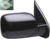 Dorman 955-1719 Passenger Side Power Door Mirror - Folding for Select Honda Models, Black