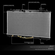 DNA Motoring OEM-RA-2817 2817 Factory Style Aluminum Cooling Radiator Replacement