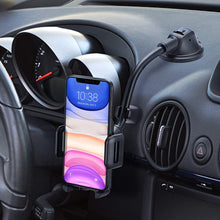 Mpow Car Phone Mount, Dashboard Windshield Car Phone Holder with Long Arm, Strong Sticky Gel Suction Cup, Anti-Shake Stabilizer Compatible iPhone 11 pro/11 pro max/XS/XR/X/8/7,Galaxy, Moto and More