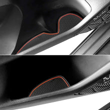 Auovo Anti Dust Mats for Toyota RAV4 2019 2020 Custom Fit Door Compartment Cup Holder Console Liners Interior Accessories(13pcs/Set) (Orange)