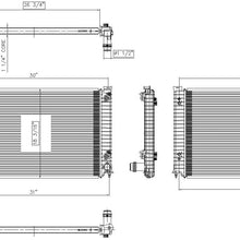 TYC 2828 Replacement Radiator for Audi A6