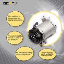 OCPTY Air Conditioner Compressor Compatible with CO 10874JC Altima Maxima 3.5L