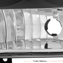 For Ford F-Series SuperDuty 00-04 Excursion Black Bezel Dual Halo Projector Headlights Replacement Pair