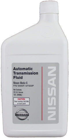 Genuine Nissan Fluid 999MP-MTS00P Nissan Matic-S Automatic Transmission Fluid - 1 Quart