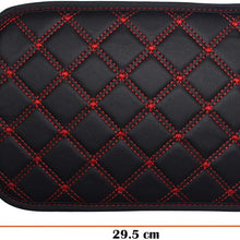 Monrand Center Console Armrest Pad, Universal Car Armrest Cover Fit for Most Vehicle, SUV, Truck Car Accessories (01)